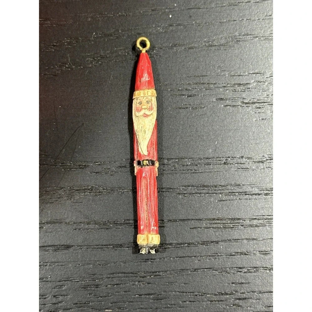 Skinny Santa Earring Replacement Parts Christmas Holiday